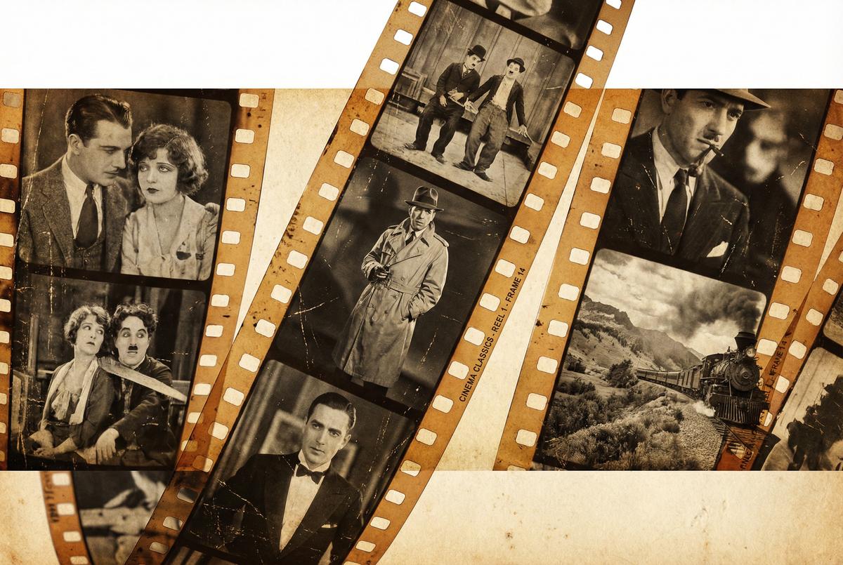 蘑菇视频 - 经典胶片电影赏析合集视频